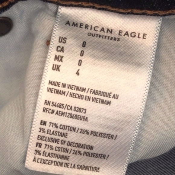 American Eagle Outfitters Hi-Rise Shortie Shorts 0 - Picture 6 of 6